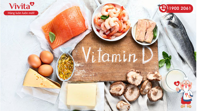 Để xương hấp thụ và tổng hợp được canxi thì vitamin D là chất thiết yếu cho quá trình này