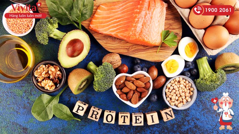Thực phẩm giàu protein  tốt cho người bệnh thoát vị đĩa đệm