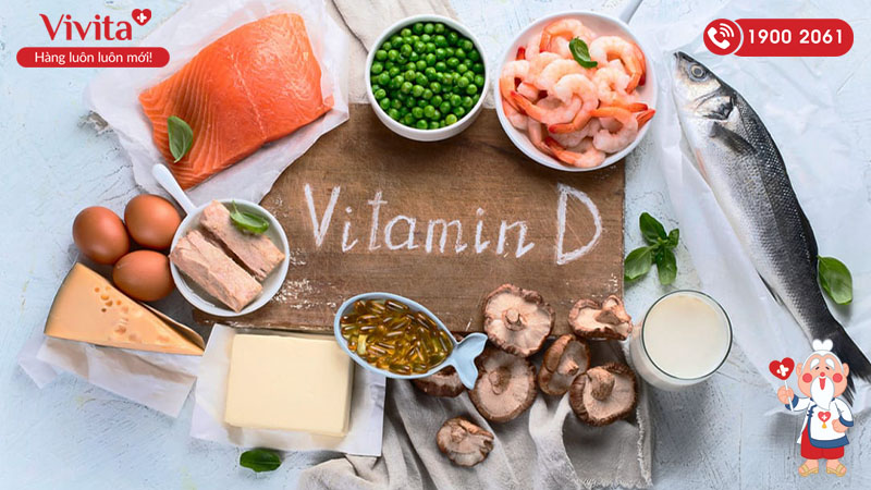 Thực phẩm giàu vitamin D hỗ trợ quá trình hấp thụ canxi bổ trợ hệ xương khớp