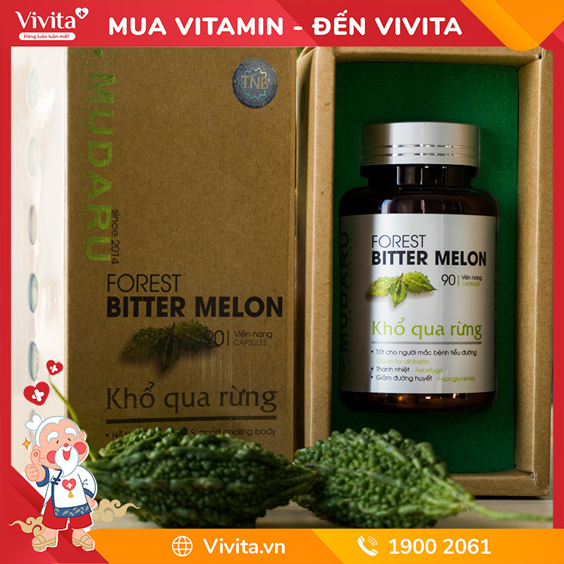 Viên uống Mudaru | Hỗ Trợ Ổn Định Đường Huyết | Hộp 90 Viên