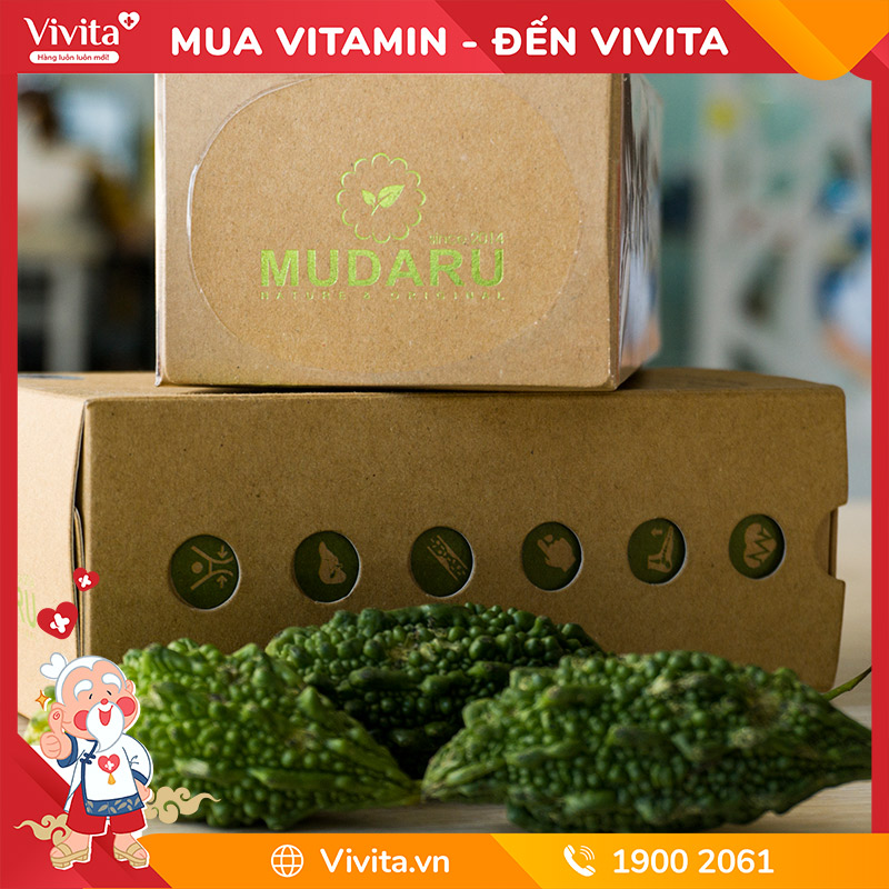 Viên uống Mudaru | Hỗ Trợ Ổn Định Đường Huyết | Hộp 90 Viên