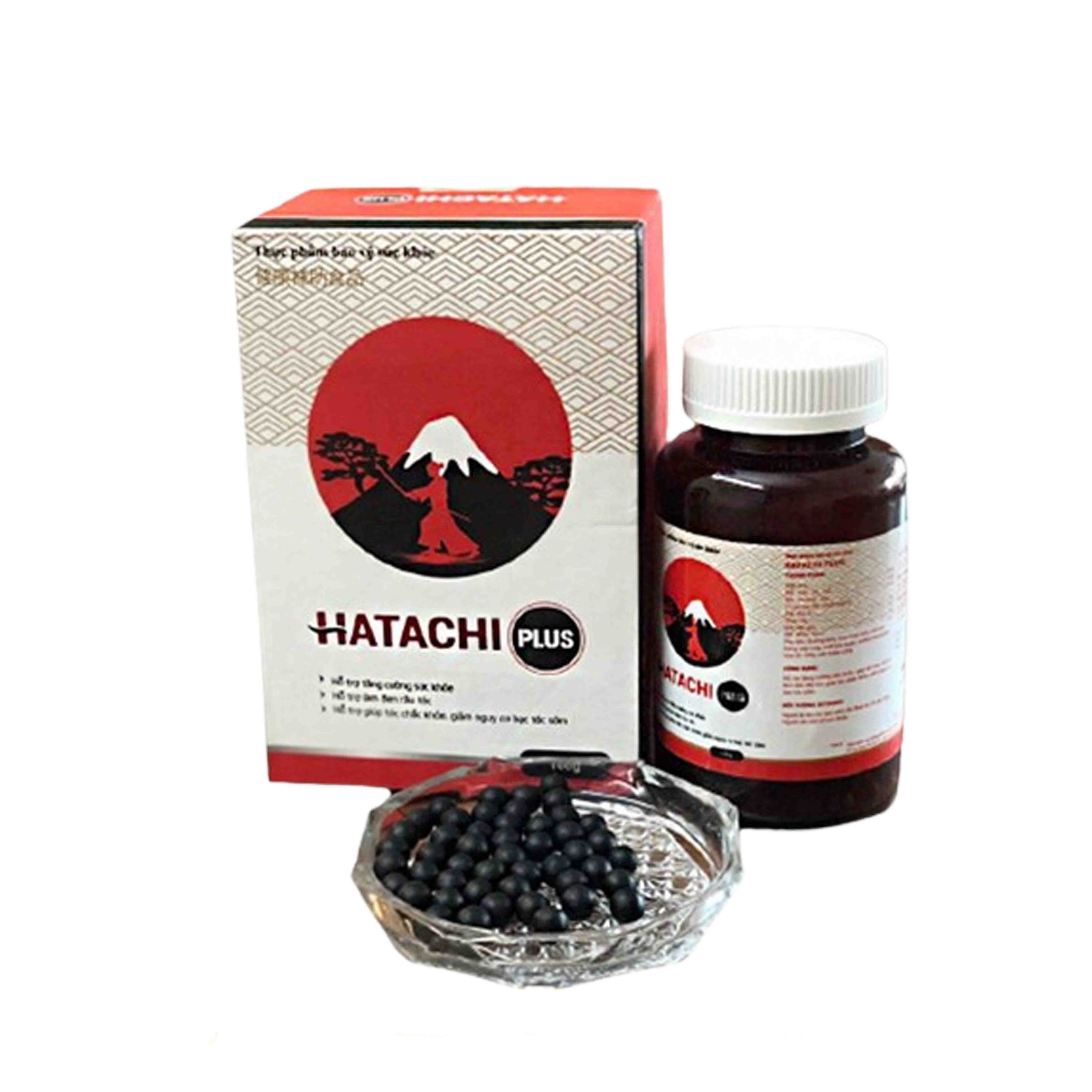 Viên Uống Hatachi Plus Giảm Bạc Tóc Hói Đầu (Lọ 100g)