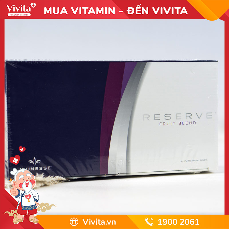 Nước Uống Reserve | Hỗ Trợ Làm Đẹp, Tăng Cường Sức Khỏe | Hộp 30 Gói