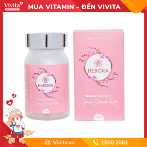 Viên Uống Hebora Tạo Hương Thơm Cơ Thể Tự Nhiên Hộp 60 Viên