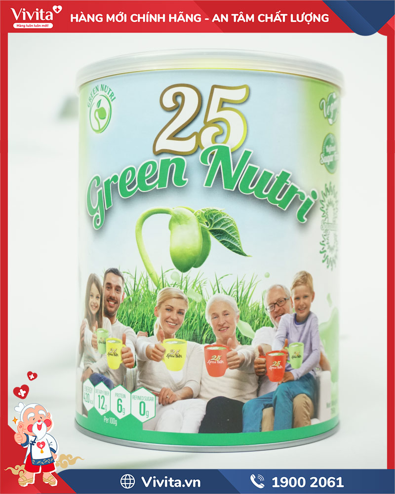 cách dùng 25 green nutri