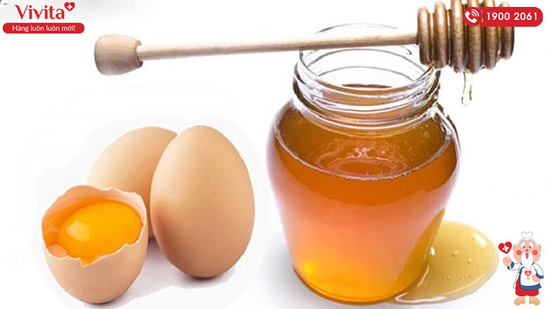 cách làm kem mật ong kem trứng tăng cân