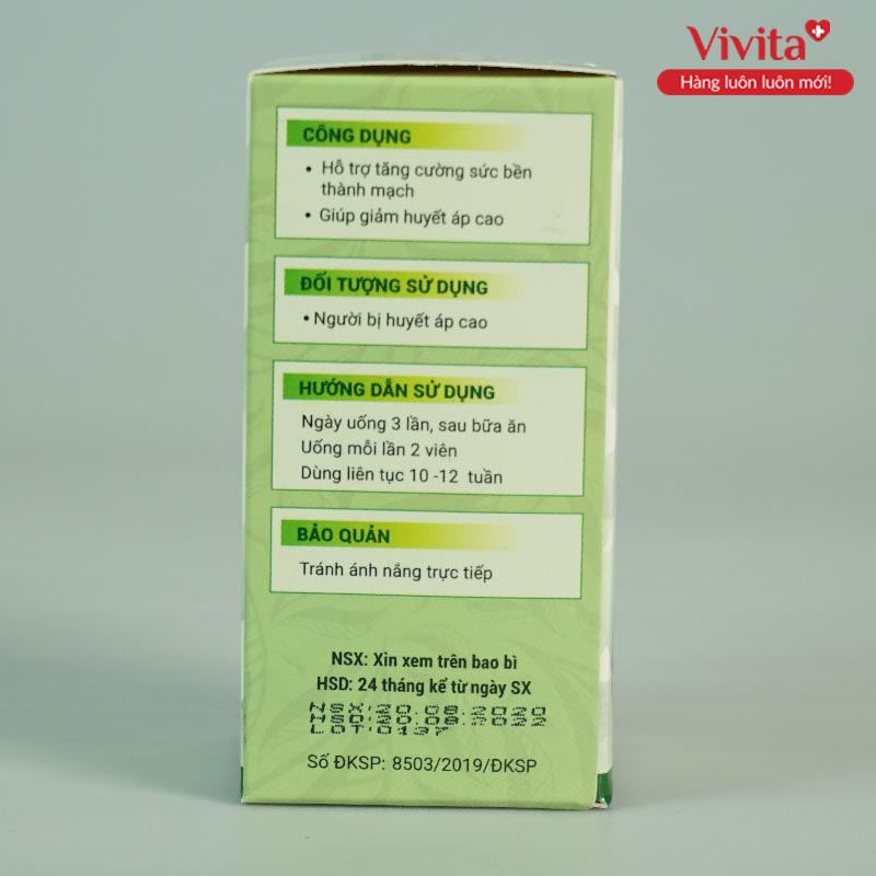 Viên Uống Apharin | Hỗ Trợ Ổn Định Huyết Áp | Hộp 90 Viên