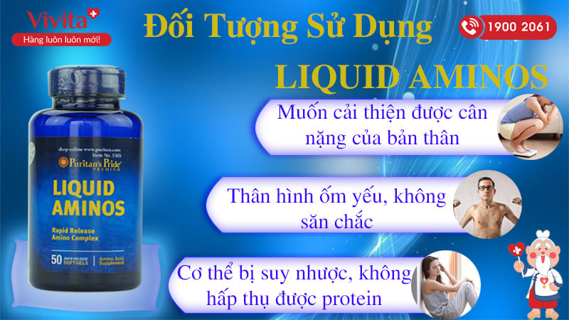 đối tượng sử dụng liquid aminos