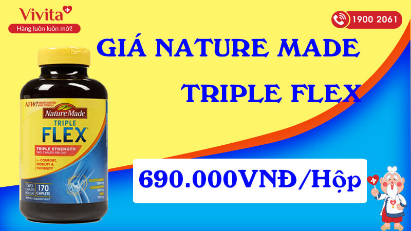 giá nature made triple flex