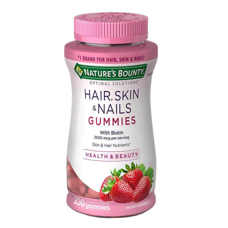 Hair Skin Nails Gummies With Biotin | Hỗ Trợ Tóc, Móng, Da Chắc Khỏe | Hộp 230 Viên