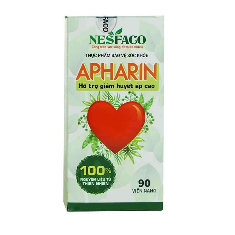 Viên Uống Apharin | Hỗ Trợ Ổn Định Huyết Áp | Hộp 90 Viên