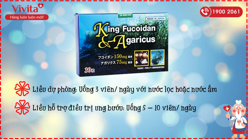 king fucoidan & agaricus
