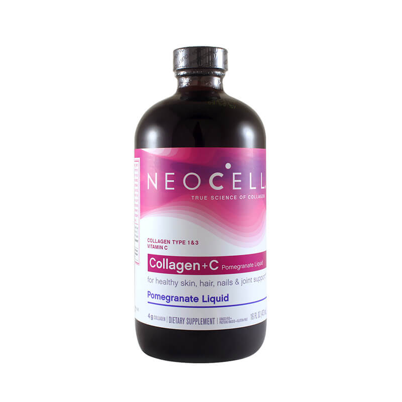 Nước uống Collagen C Neocell Lựu | Làm Đẹp Da Và Bảo Vệ Sức Khỏe Toàn Diện | Chai 473ml
