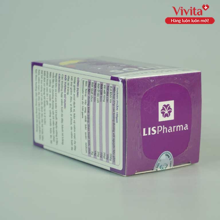 Viên Uống Vitos | Hỗ Trợ Điều Trị Viêm Dạ Dày | Hộp 100G