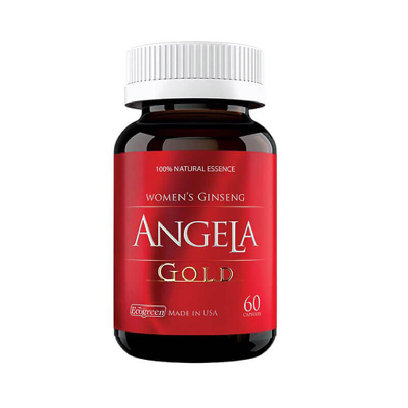 Viên Uống Sâm Angela Gold | Cải Thiện Sắc Đẹp Và Sinh Lý Nữ | Hộp 60 Viên