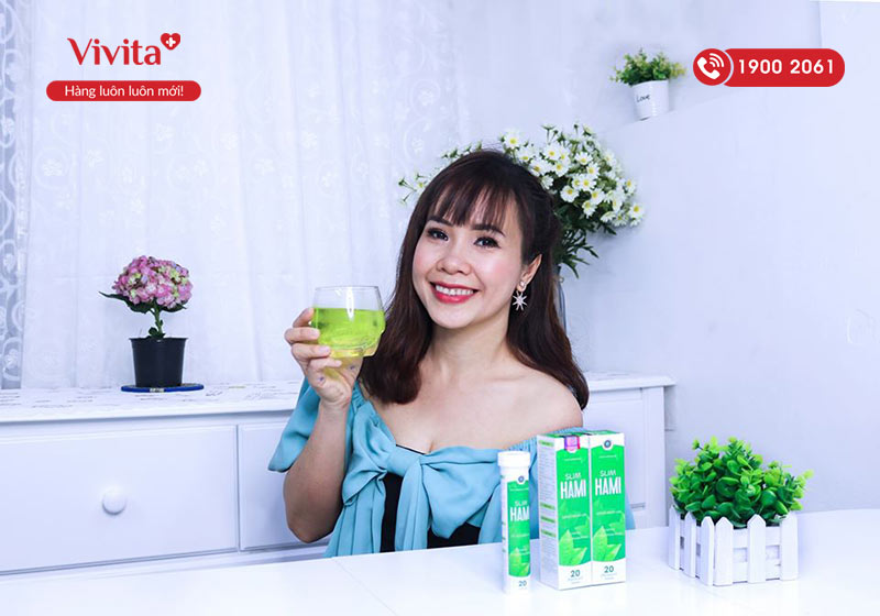 Viên Sủi Slim Hami | Hỗ Trợ Giảm Cân Hiệu Quả | Hộp 20 Viên
