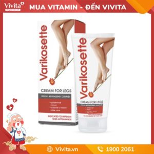 Kem Varikosette - Hỗ trợ điều trị suy giãn tĩnh mạch chính hãng từ Nga