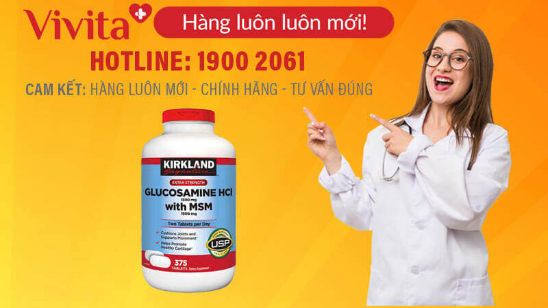 kirkland glucosamine hcl 1500mg lừa đảo