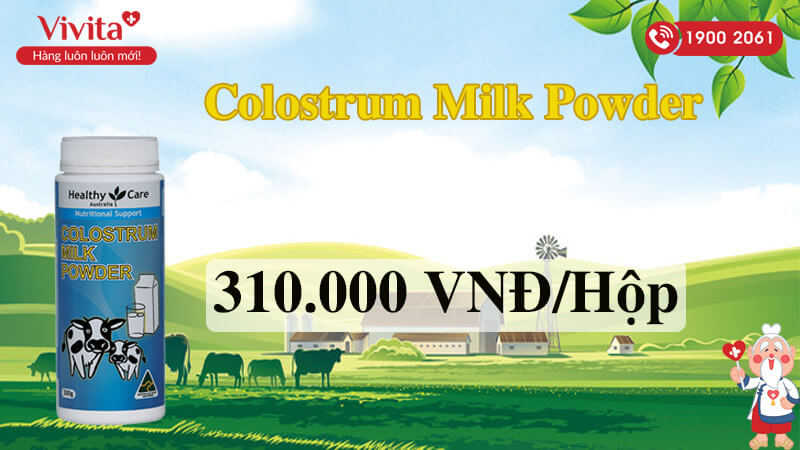 colostrum milk powder giá bao nhiêu
