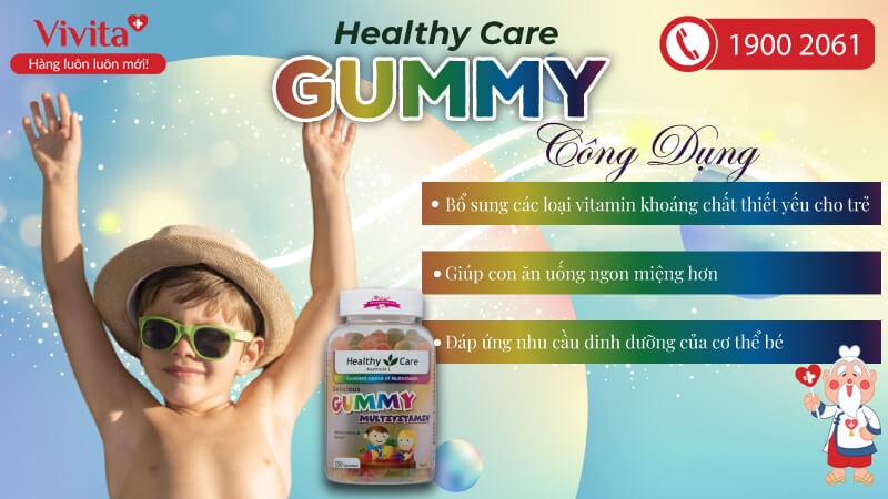 Kẹo Gummy Multivitamin | Bổ Sung Vitamin Cho Trẻ | Hộp 250 Viên