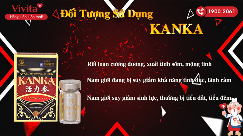 đối tượng sử dụng bổ thận kanka