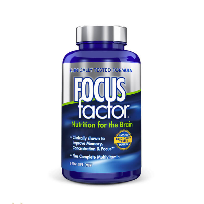 Viên Uống Focus Factor | Tăng Cường Trí Nhớ | Hộp 180 Viên