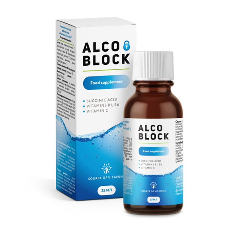 Siro Alco Block | Giải Rượu, Đào Thải Độc Tố | Chai 25ml