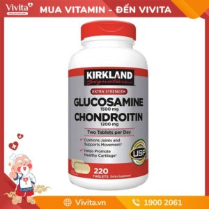 Glucosamine 1500mg & Chondroitin 1200mg - Viên Uống Bổ Khớp Xương Hiệu Quả Từ Hoa Kỳ