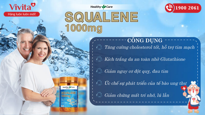 tác dụng healthy care squalene