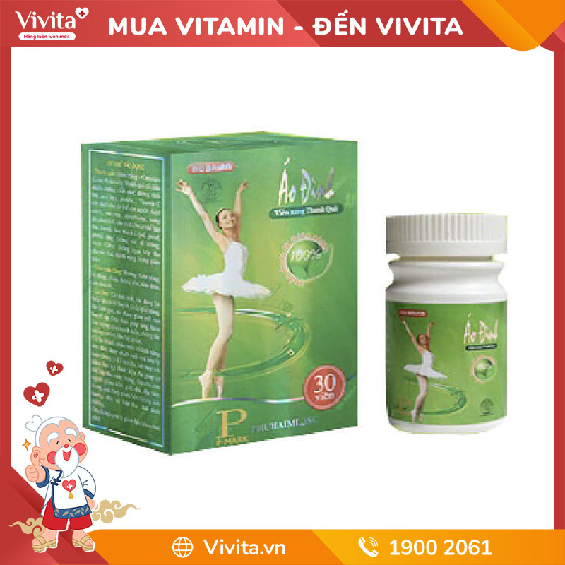 Viên Uống Áo Đình | Hỗ Trợ Giảm Cân | Hộp 30 Viên