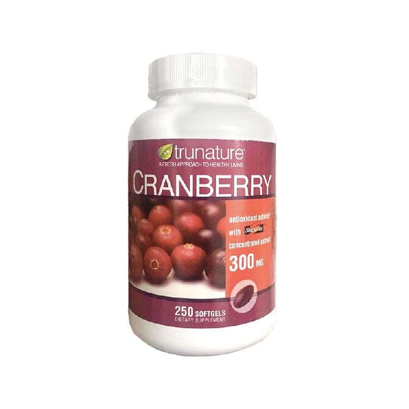 Trunature Cranberry Ngăn Nhiễm Trùng Tiết Niệu (Hộp 250 Viên)