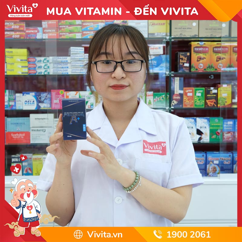 Viên Uống Penirum A+ Hỗ Trợ Trị Xuất Tinh Sớm | Hộp 30 Viên