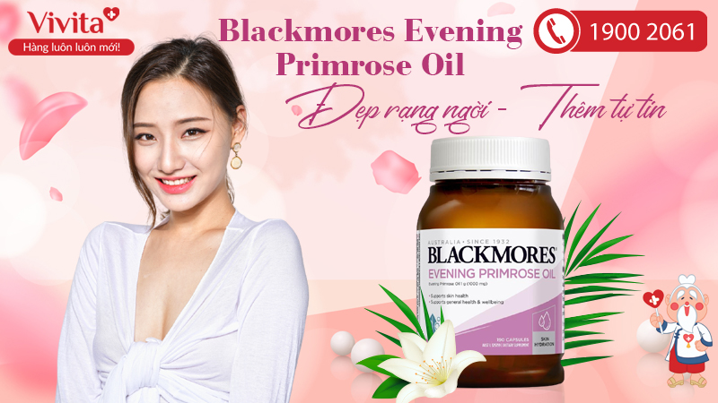 Tinh Dầu Hoa Anh Thảo Của Úc Blackmores Evening Primrose Oil (190 Viên)