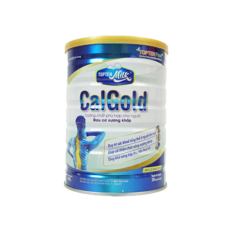 Sữa Bột Calgold Dưỡng Chất Cho Người Bệnh Xương Khớp (Hộp 750G)