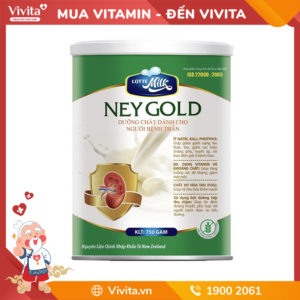 Sữa Bột Ney Gold Tốt Cho Người Bệnh Thận | Hộp 750G