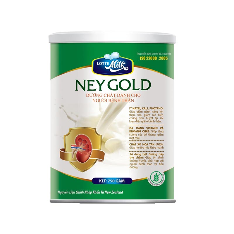 Sữa Bột Ney Gold Tốt Cho Người Bệnh Thận | Hộp 750G
