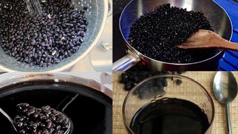 cách nấu nước đậu đen giảm cân