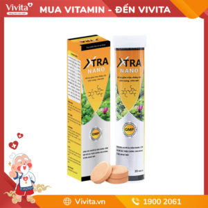 Viên Sủi Xtra Nano - Hỗ trợ điều trị viêm xoang tăng gấp đôi với 