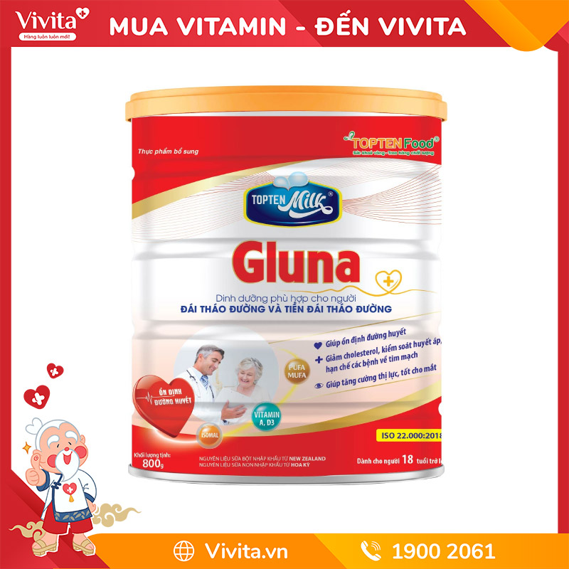 Sữa Bột Glucerna | Hỗ Trợ Ổn Định Đường Huyết | Hộp 750G