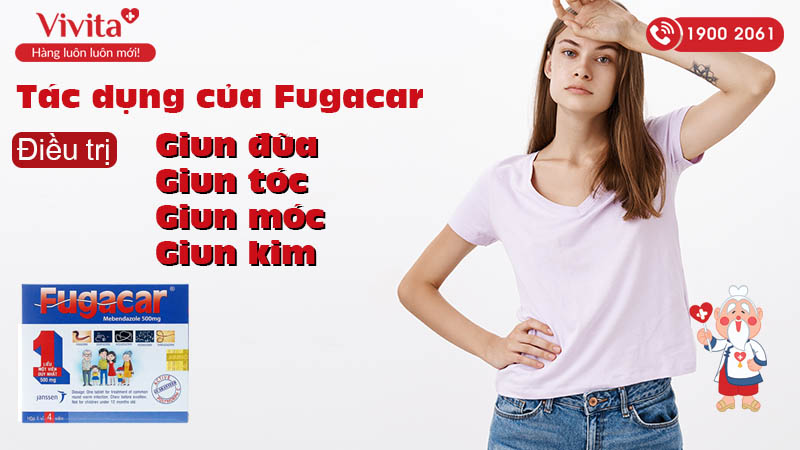Tác dụng của Fugacar