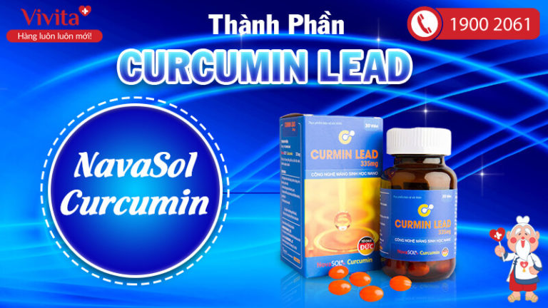 Curcumin Lead Hỗ Trợ Giảm Đau Dạ Dày [MỚI NHẤT 2024] Hộp 30 viên