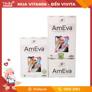 AmEva - Viên uống cân bằng nội tiết tố, sinh lý nữ