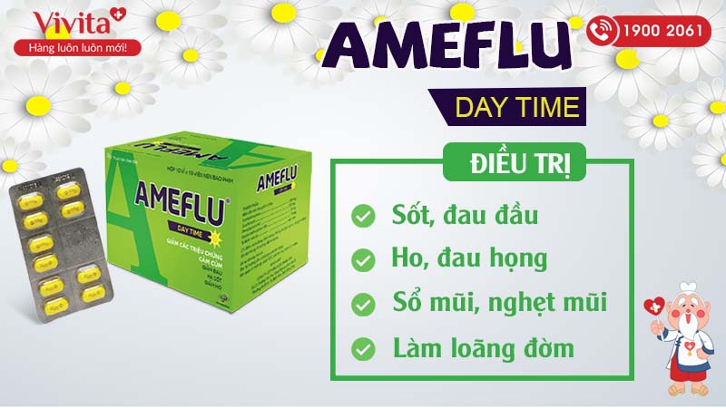 Công dụng Ameflu Daytime