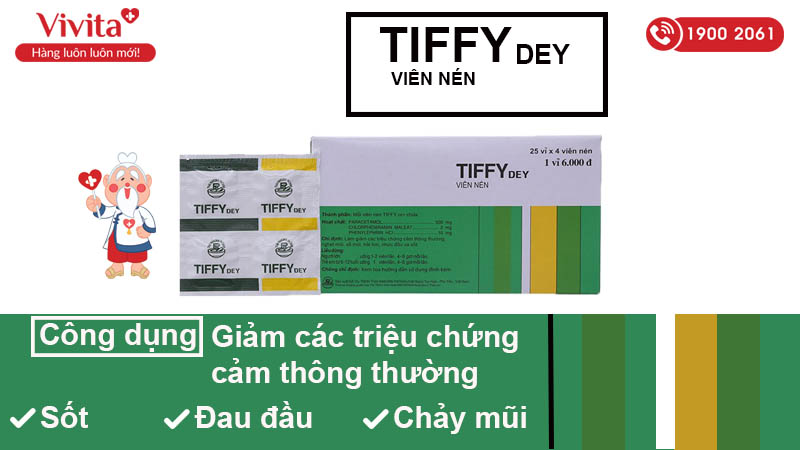 Công dụng Tiffy Dey