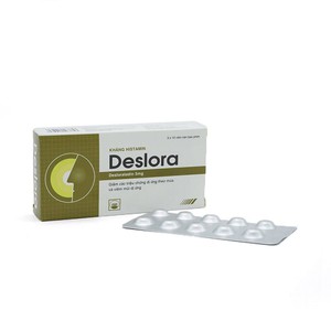 Thuốc chống dị ứng Deslora 5mg | Hộp 30 viên