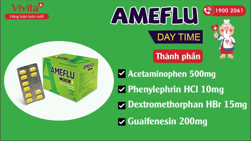 Thành phần Ameflu Daytime