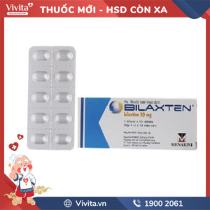 Thuốc chống dị ứng Bilaxten 20mg | Hộp 10 viên