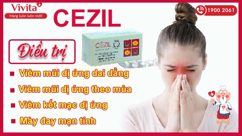 Công dụng của thuốc Cezil 10mg