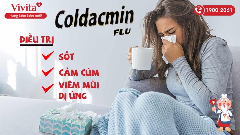Công dụng Coldacmin Flu
