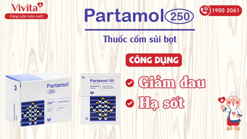 Công dụng Partamol 250